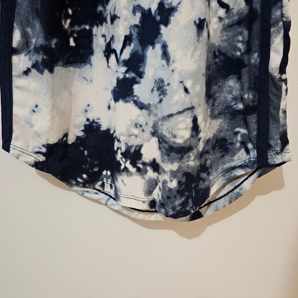 No Boundaries - Dress Hoodie Sleeveless Front Pocket - Size Juniors S - Blue - Picture 6 of 9